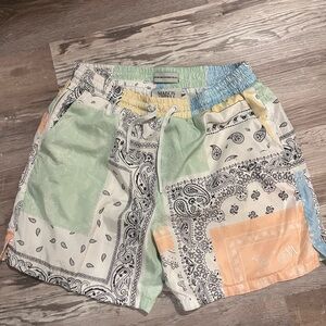 Groovy swim trunks